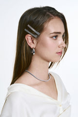 NO.565 [SILVER] HAIR PIN 2SET