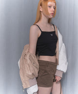 QUILTING REVERSIBLE EMBO JUMPER (IVORY)_F24ZA956