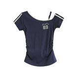 Ace Point One-Shoulder T-shirt 232008564