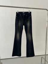BLACK BOOTCUT DENIM PT