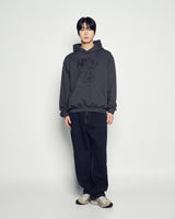 25FW テーパードフィットウォッシングデニムパンツ ブラック