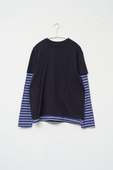 May Striped Layered Top