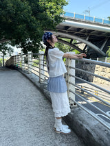 エリー フリル バミューダ パンツ
