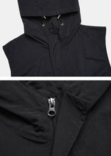 Nylon Hooded Anorak Vest
