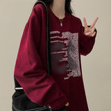 23rd number lettering knit shirt