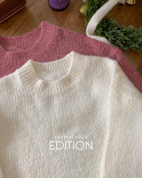 【MADE】Over size Alpaca knit
