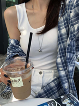 YIVE Summer Oversized Check Shirt / 8 colors