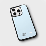 holiday epoxy bumper case (sky blue)