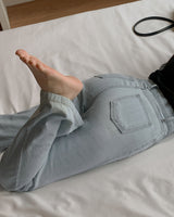 オーデンブーツカットデニムパンツ