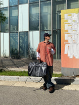 No.1248 S check over half SHIRT (3color)