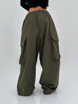 (UNISEX) WIDE BOX-POCKET LOOSE-FIT AUTUMN DENIM