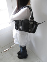 metal stud mini bag