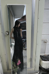 bebe halter knit (black)