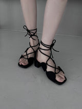 summer strap heel
