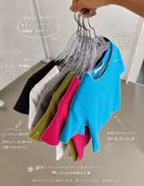 【バイオワッシング】プレッツェル Tシャツ(6color)