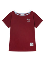 RORA SMALL LOGO ONE SHOULDER HALF T (13COLOR)