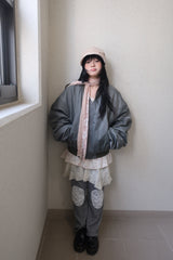 shirring MA-1 jk