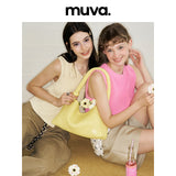 muva. Summer Woven Underarm Bag for Women, Niche‑Design Lazy‑Chic Purse for Vacation & Commute, New Arrival Jun 2
