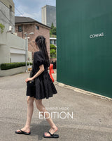 【MADE】Puff mini dress