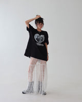 ハートレーストラックオーバーサイズフィット半袖Tシャツ