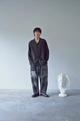 FOG JACQUARD MU-WI SWEAT PANTS (Charcoal)