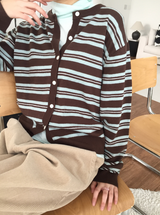 バービエパステルカラーネックポーラTシャツ（5c）
