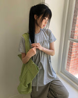 カーモン ウォッシュド キャンバスバッグ