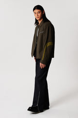Vision Nylon Jacket (Khaki)