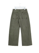 [unisex] ドミット パラシュート ストリング ワイドパンツ