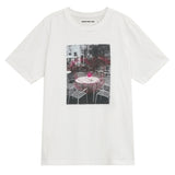 [TOBAKE] テラスTシャツ_ホワイト