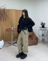 Moden Vintage Washed Cargo Pants