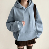 Telfo Basic Plain Fleece Hood
