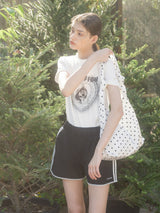 ハートレースラビットTシャツ