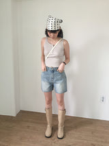 Frame Polka Dot Scarf (2color)