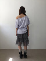 Verde chiffon skirt (3color)