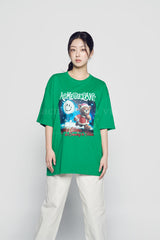 24FW ランニング サンタベア 半袖 Tシャツ グリーン