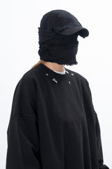 Neck Pierce Sweatshirt