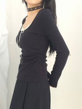 Prim Race Ribbon Top