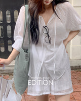 MADE. Live blouse & short pants set