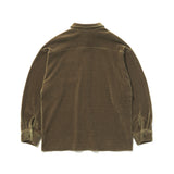 DSXBS HEAVY CORDUROY COLLAR SHIRT MUSTARD