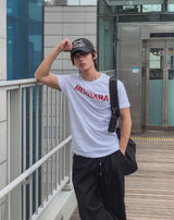 ルーベルトセミマッスルフィットショートスリーブTシャツ