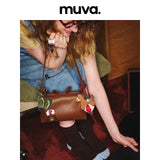 muva. Genuine‑Leather Shoulder & Cross‑body Bag for Women, Elegant Lightweight Popular Daily‑Use Purse for Commute, New Arrival Apr 17