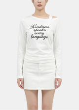デイジーストラップポイントTシャツ