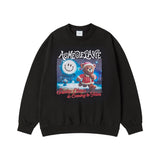 24FW RUNNING SANTA BEAR SWEARSHIRT BLACK
