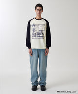 インターナショナルラグランLS Tシャツ
