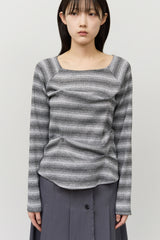 (W) Wave Knitted Top