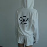 KIRIGIRL フーディージップアップ _WHITE