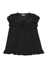 Cotton Cloud Dress [Black]