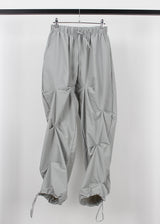 DART SHIRRING NYLON PANTS