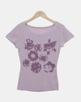 Cheritz Flower Short Sleeve T-Shirt